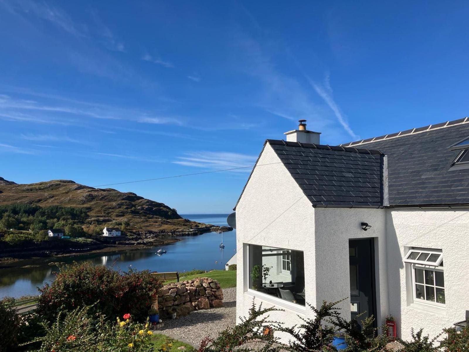 Waterfront Cottage Applecross Peninsula Ardheslaig ภายนอก รูปภาพ