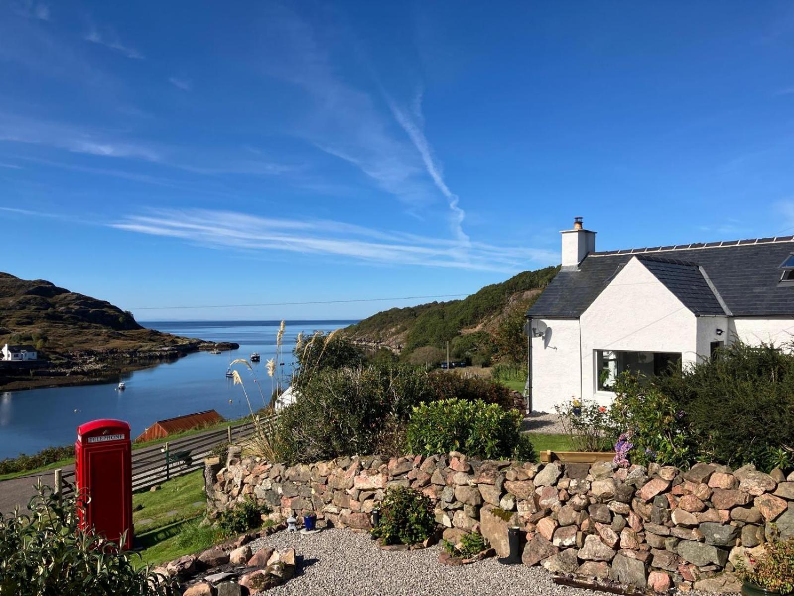 Waterfront Cottage Applecross Peninsula Ardheslaig ภายนอก รูปภาพ