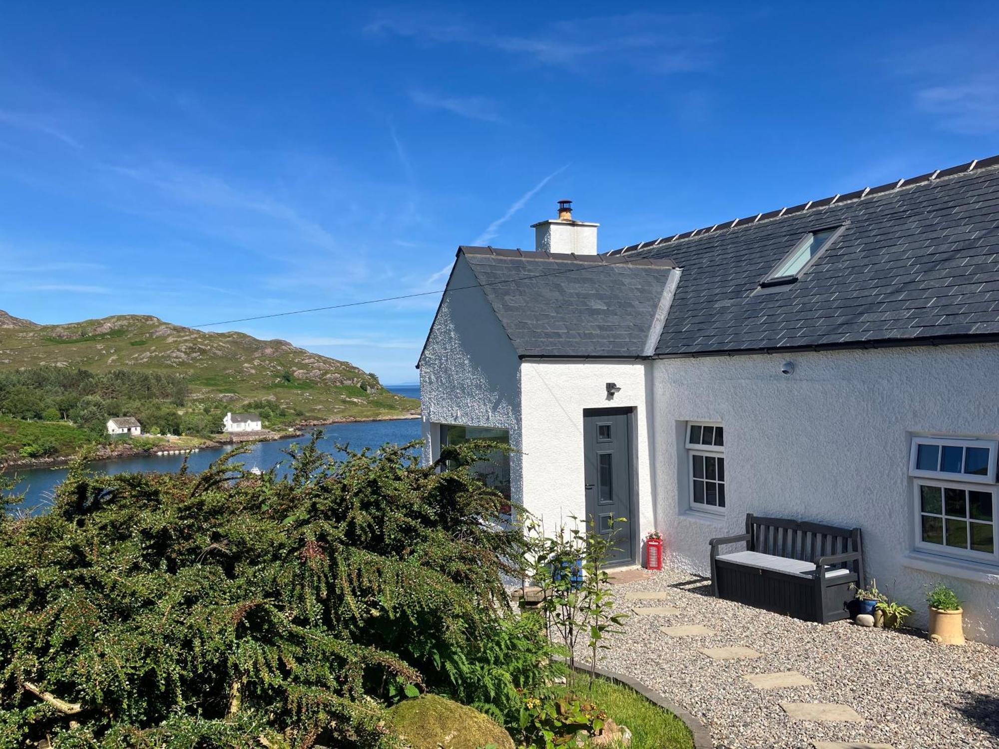 Waterfront Cottage Applecross Peninsula Ardheslaig ภายนอก รูปภาพ