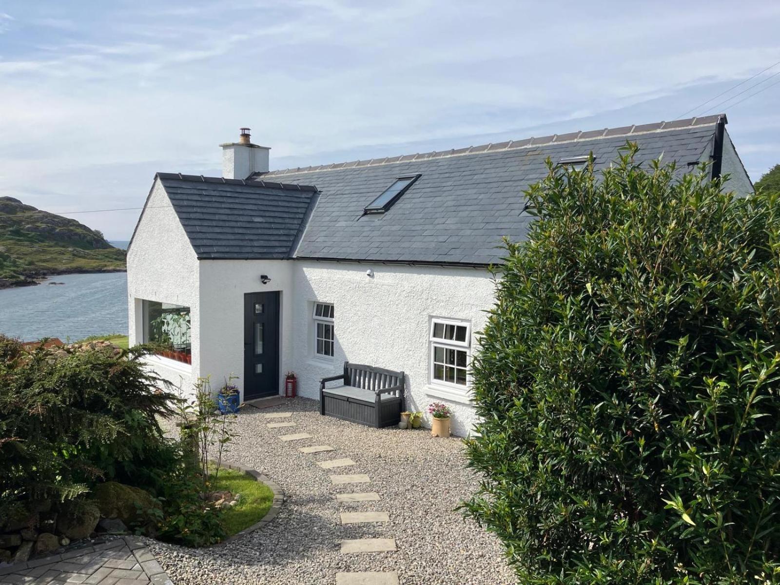 Waterfront Cottage Applecross Peninsula Ardheslaig ภายนอก รูปภาพ